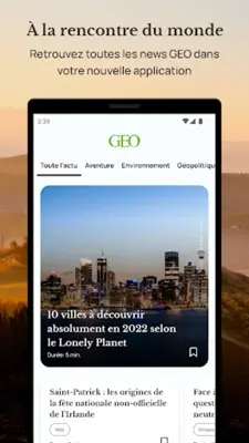 GEO android App screenshot 9